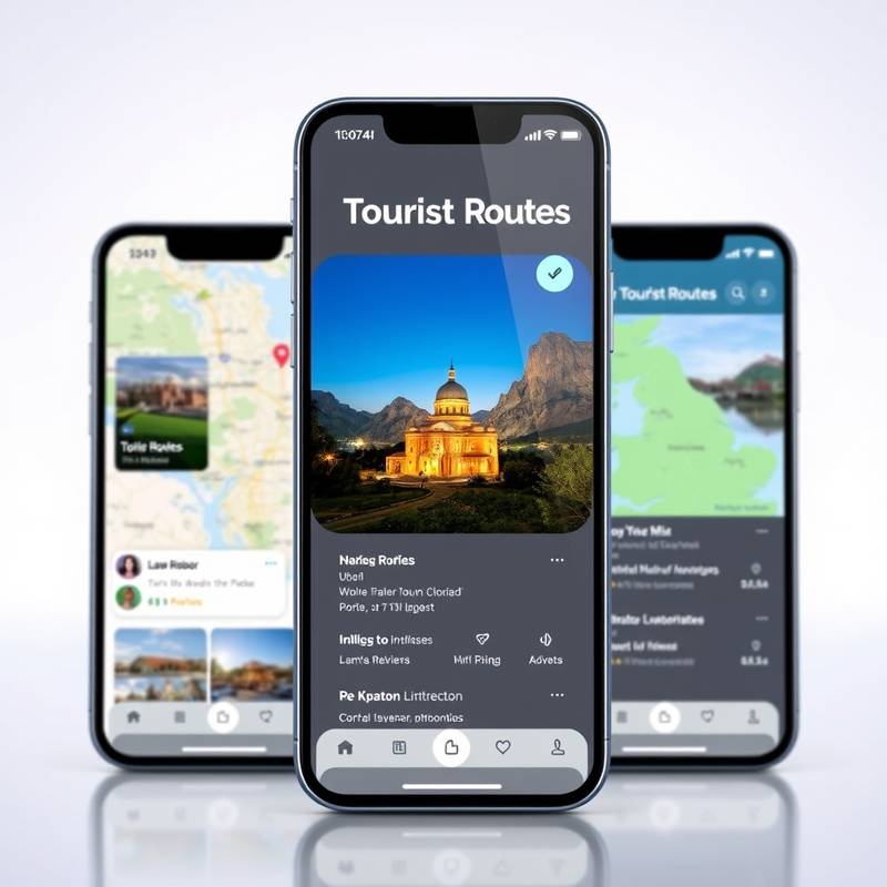 Desarrollo de una aplicación para 'Rutas Turísticas', con mapas interactivos, información detallada de los puntos de interés y reseñas de usuarios.