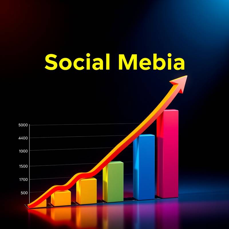 Gráfico que muestra el aumento del engagement en redes sociales para la Academia de Idiomas Global